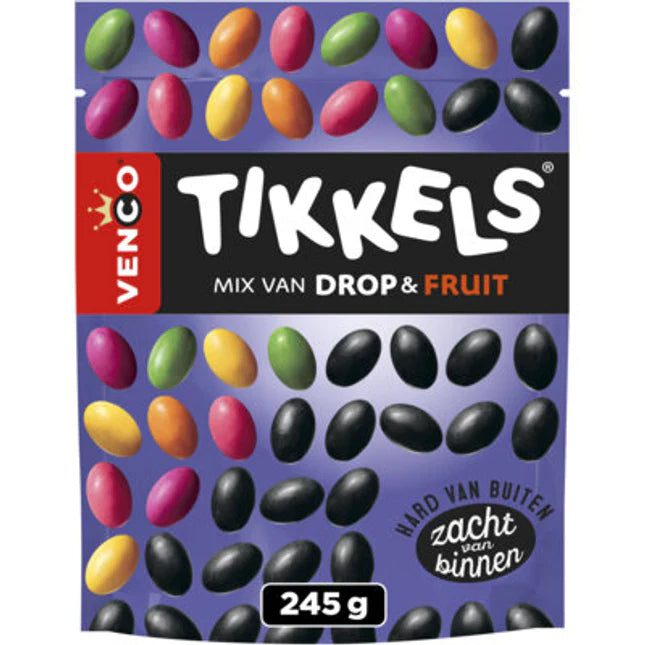 Tikkels Mix Van Drop En Fruit ( Liquorice And Fruit Mix )