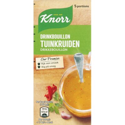 Knorr Drinkbouillon Tuinkruiden ( Herbal Drinking Broth )