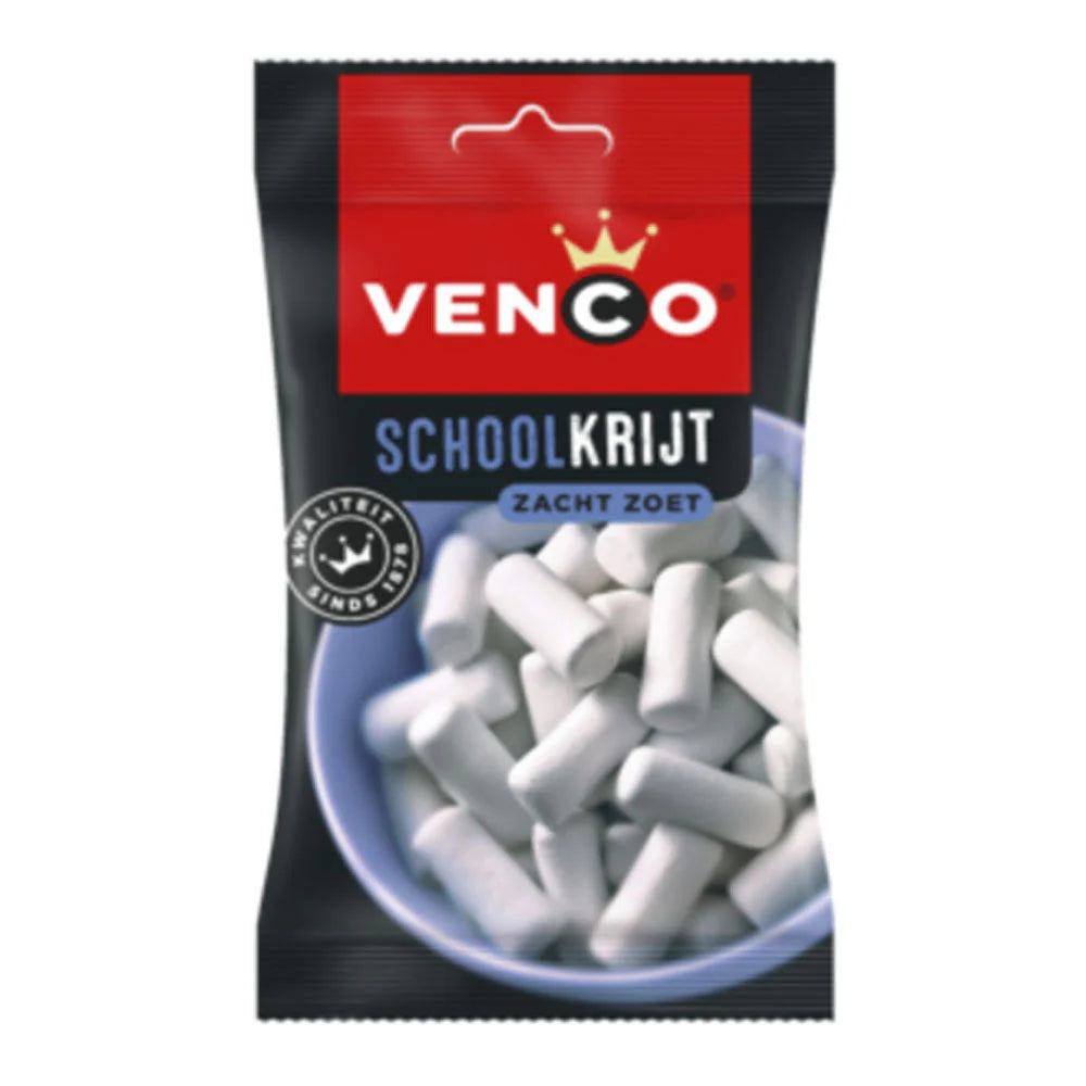 Venco Schoolkrijt ( Liquorice )